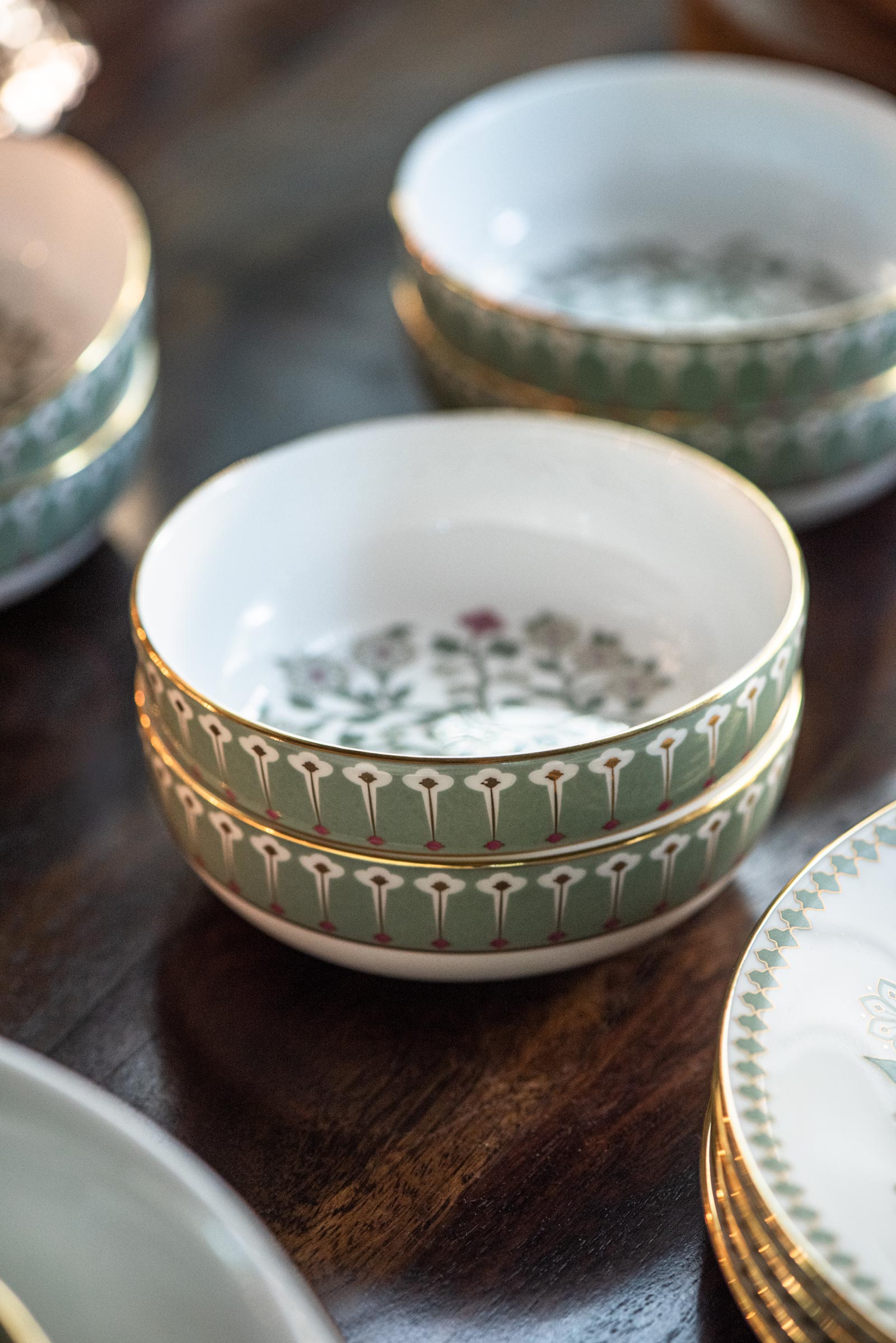 Set Of 4- Jessamine Katori