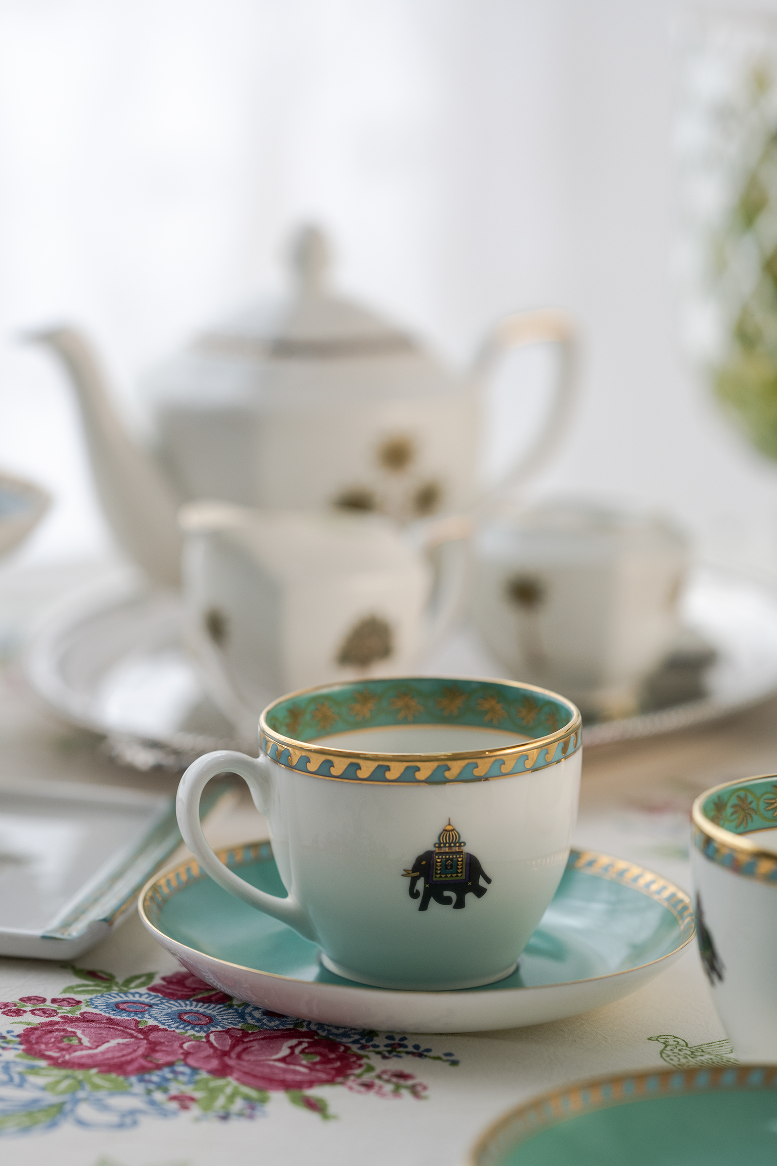 インド good earth グッドアース カップアンドソーサー セット