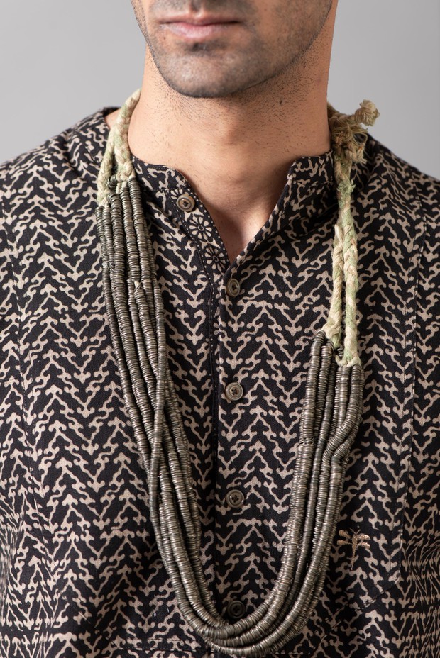 Marrakech Reza Yoke Cotton Shirt