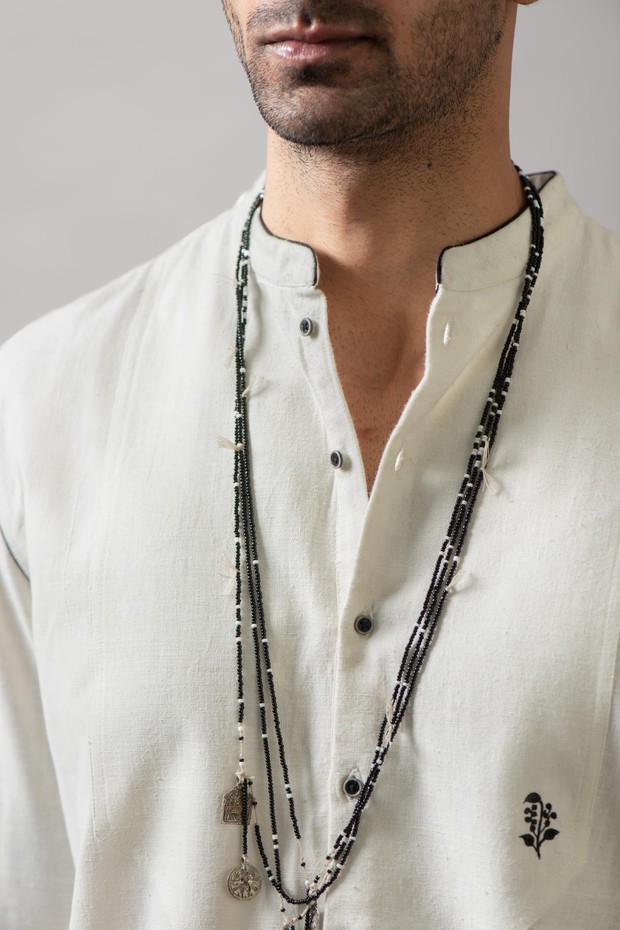 Marrakech Yoke Malkha Shirt (Mogra)