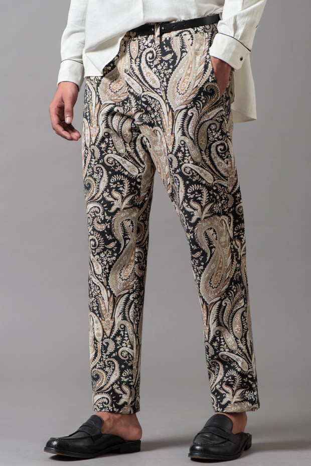 Marrakech Adhoi Malkha Pant (Black White)