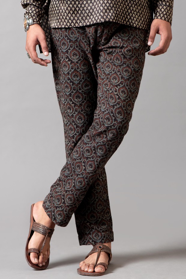 Marrakech Adhoi Malkha Pant (Siyahi Madder)