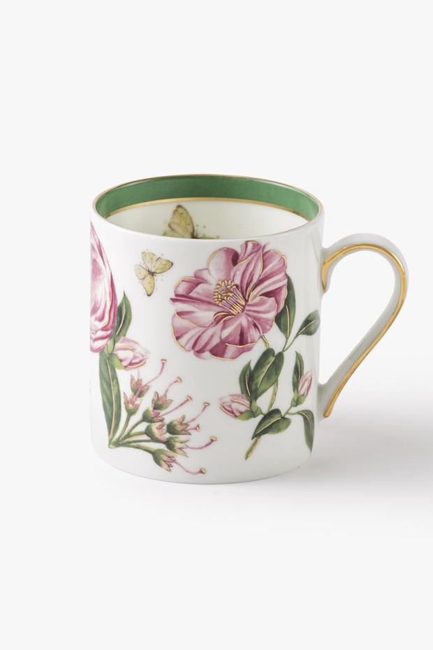 Set Of 2- Camellia Tea Mug