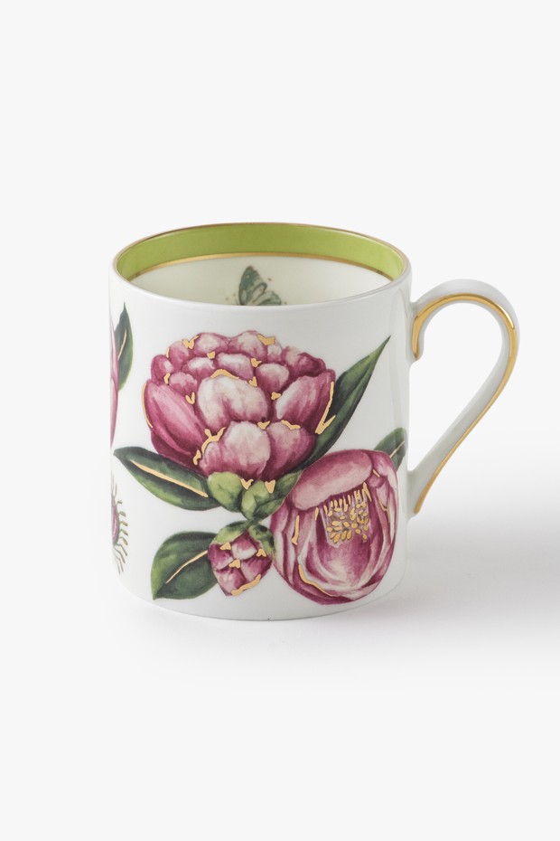 Set Of 2- Camellia Tea Mug