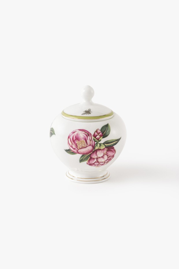 Set Of 7- Camellia Tea Set