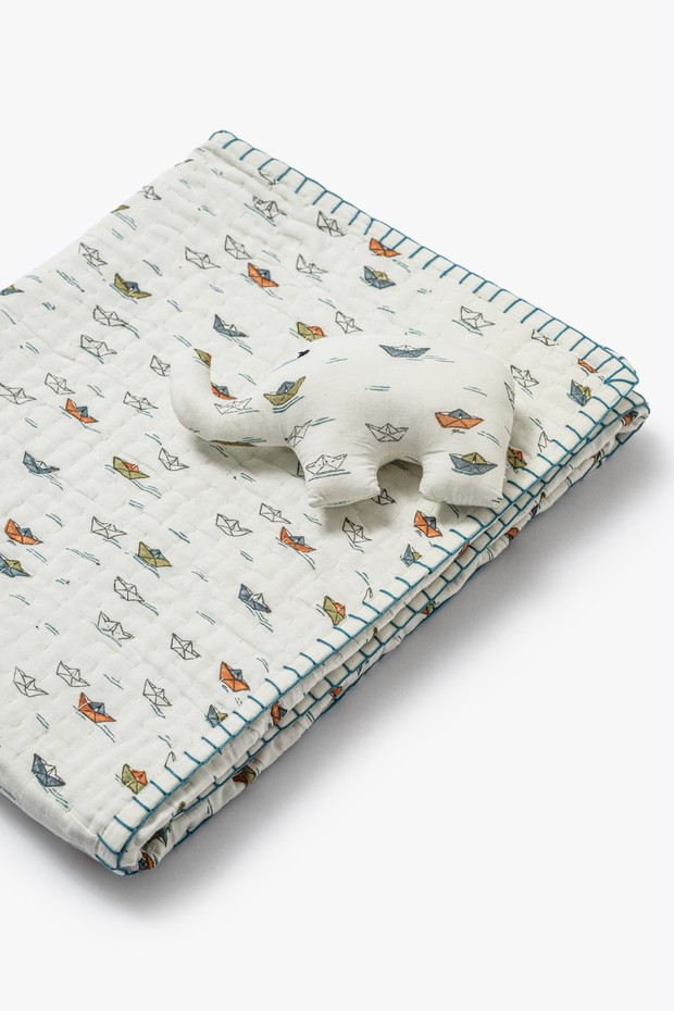 Set Of 2- Kaagaz Ki Kashti Cotton Gudri