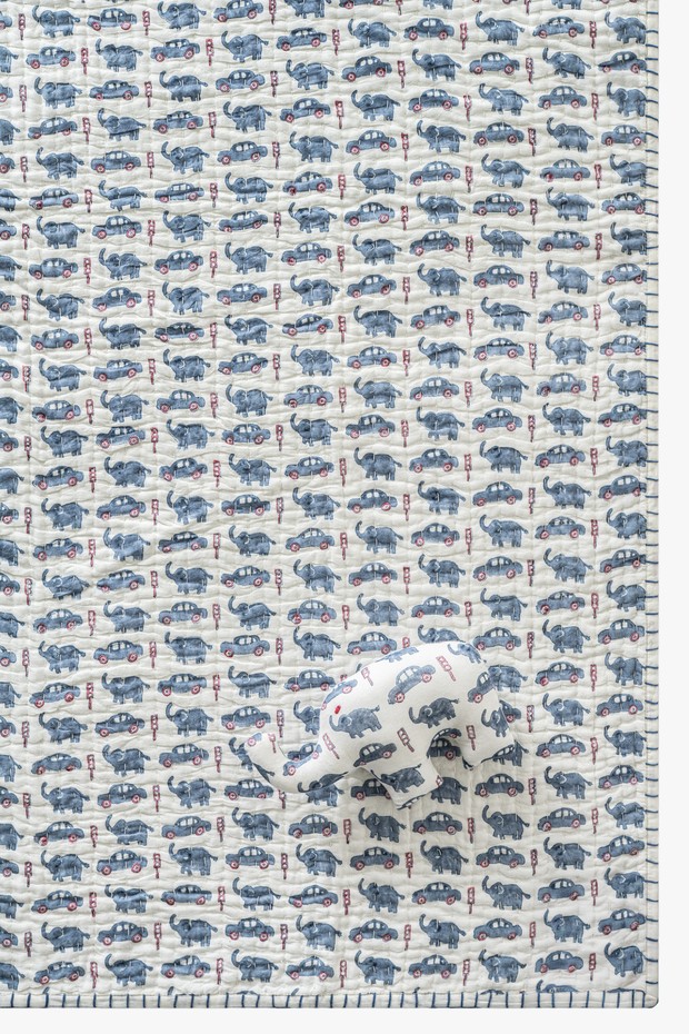 Set Of 2- Gaadi Cotton Gudri