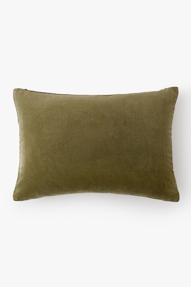 Tamara Gold Embroidered Cushion