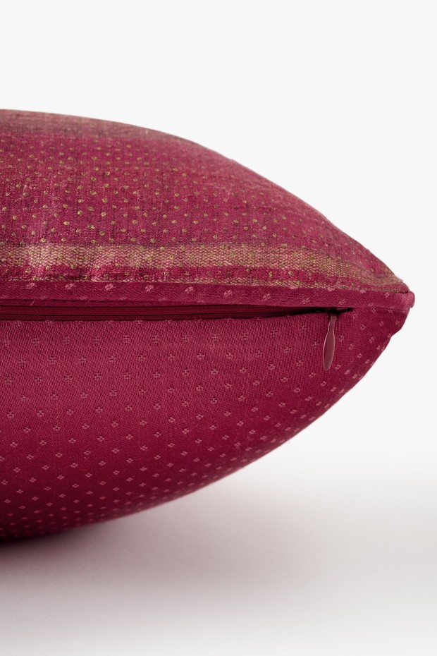 Tamara Stripe Embroidered Cushion