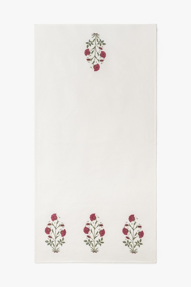 Hibiscus Rosa Bath Towel