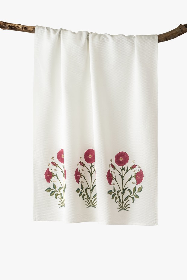 Hibiscus Rosa Bath Sheet