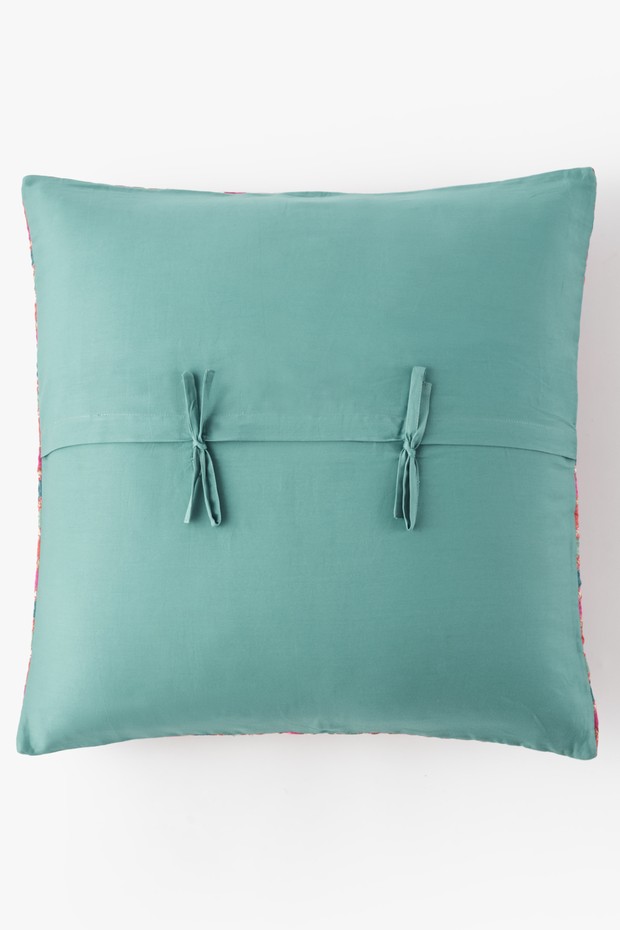 Set Of 2- Romani Printed Euro Sham- Fuchsia