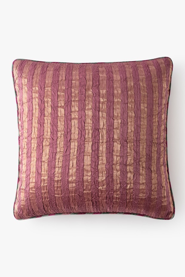 Sarnath Stripe Textured Cushion