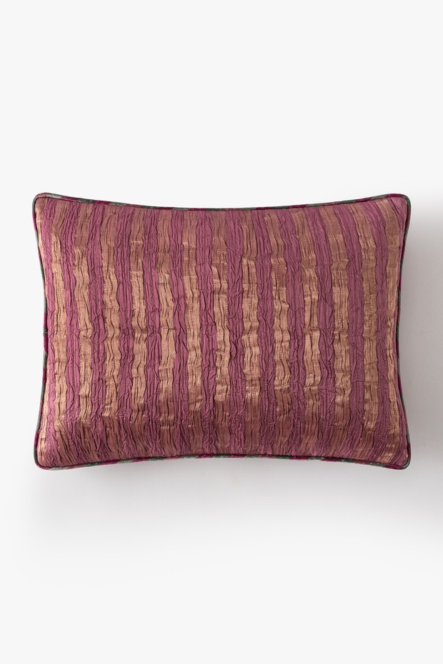 Sarnath Stripe Textured Cushion