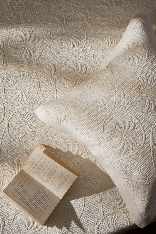 Set Of 3- Malabar Quilted Bedspread Set