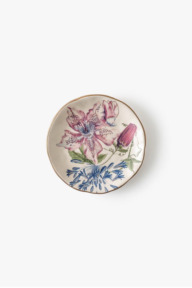 Set Of 4- Botanica Tapas Plate