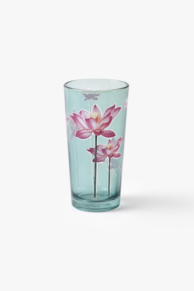 Set Of 4- Kamala Glass- Green