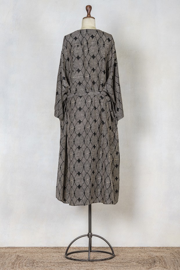 Saanjh Peer Silk Kaftan
