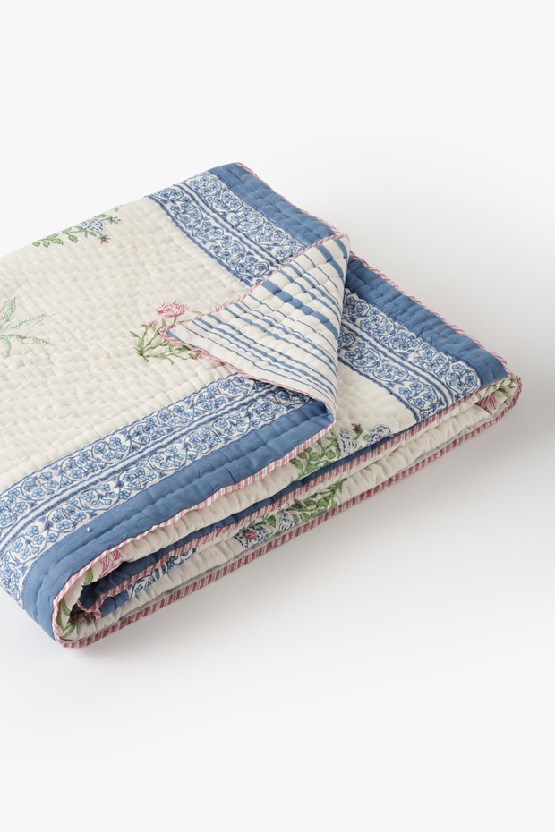 Rewa Ivory Muslin Razai