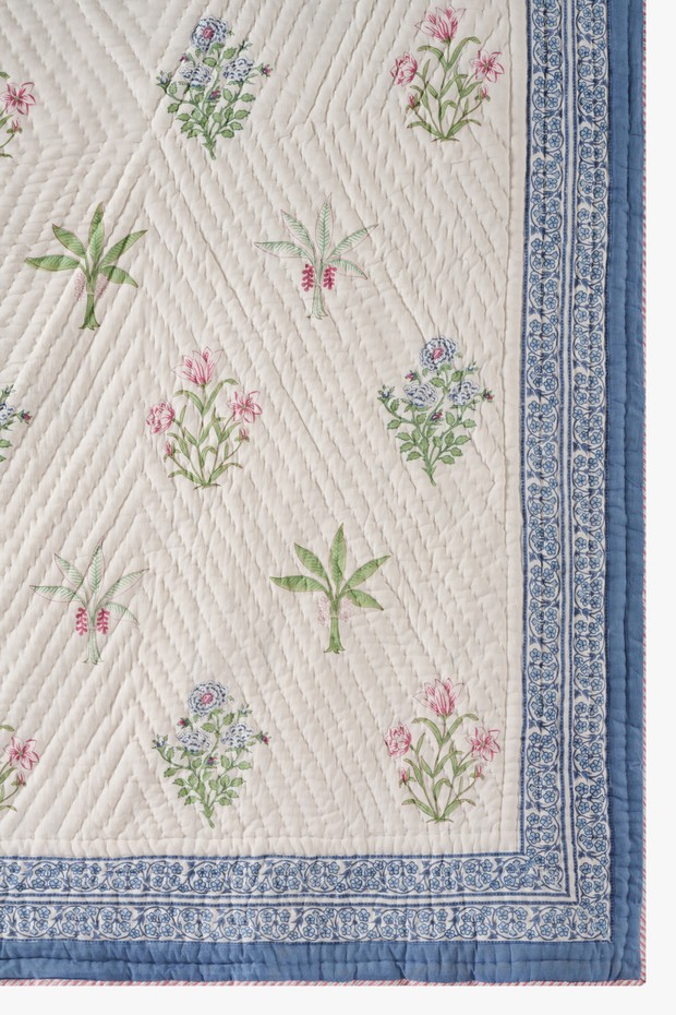 Rewa Ivory Muslin Razai