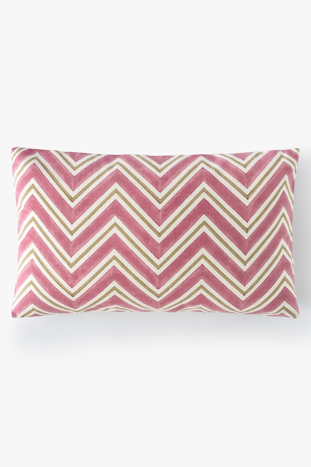 Burhanpur Chevron Cotton Cushion