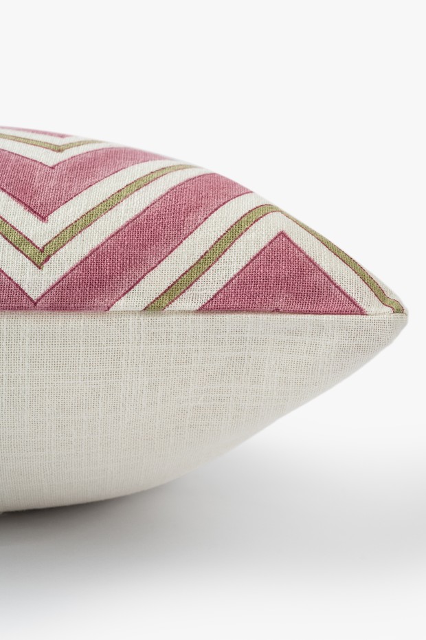 Burhanpur Chevron Cotton Cushion