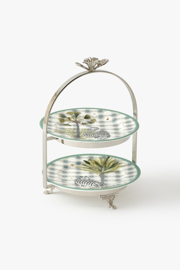 Set of 3 - Jungle Star Petit Plate Stand